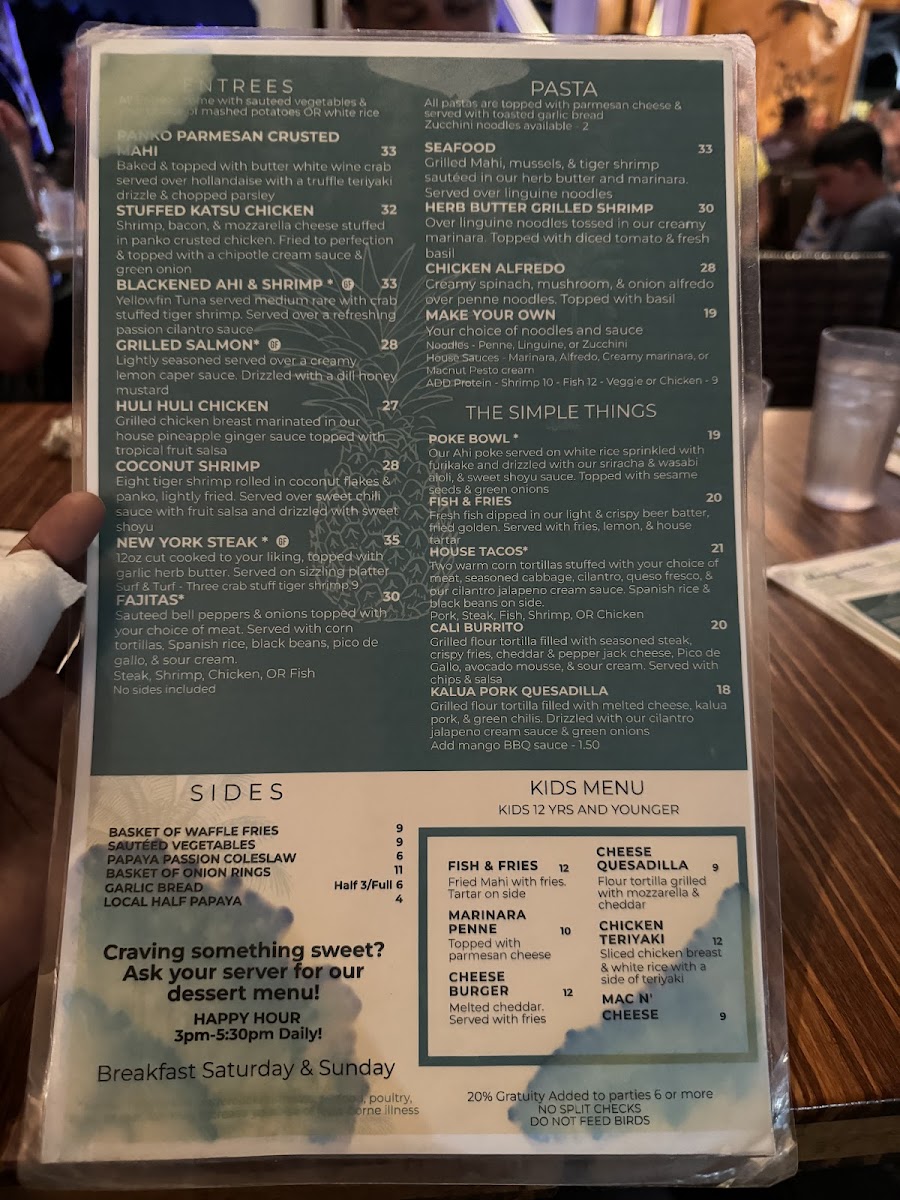 Kalypso Island Bar & Grill Menu - Image 2