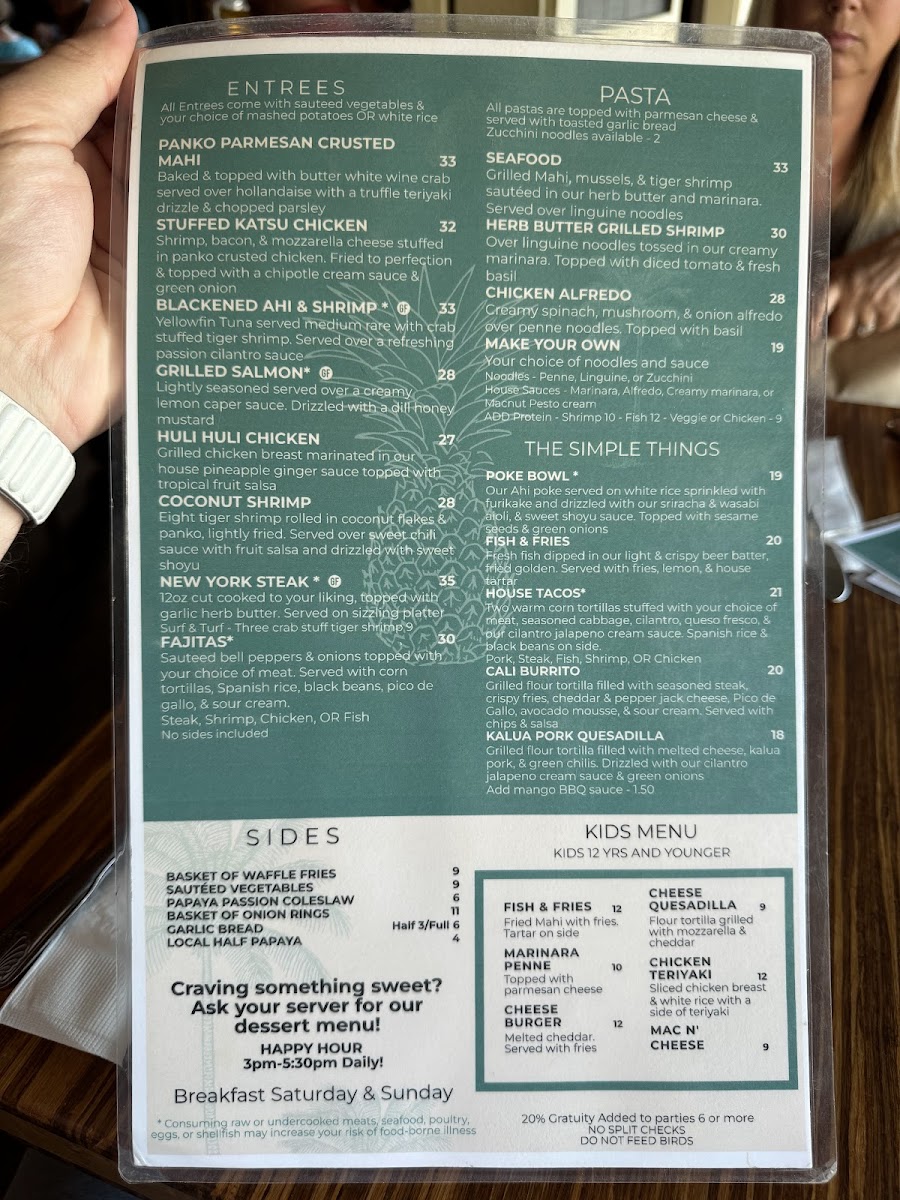 Kalypso Island Bar & Grill Menu - Image 4